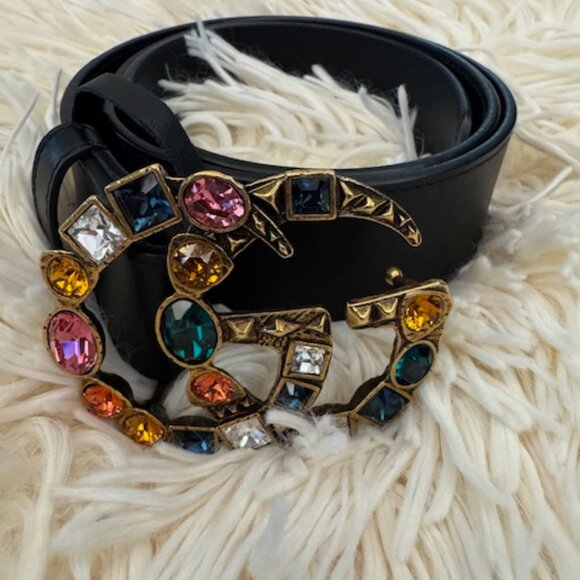 Gucci blk belt - Picture 1 of 5